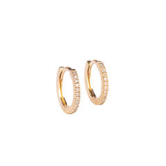 Arracadas Paola huggie chica