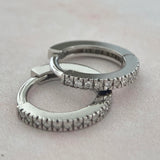 Arracadas Paola huggie chica